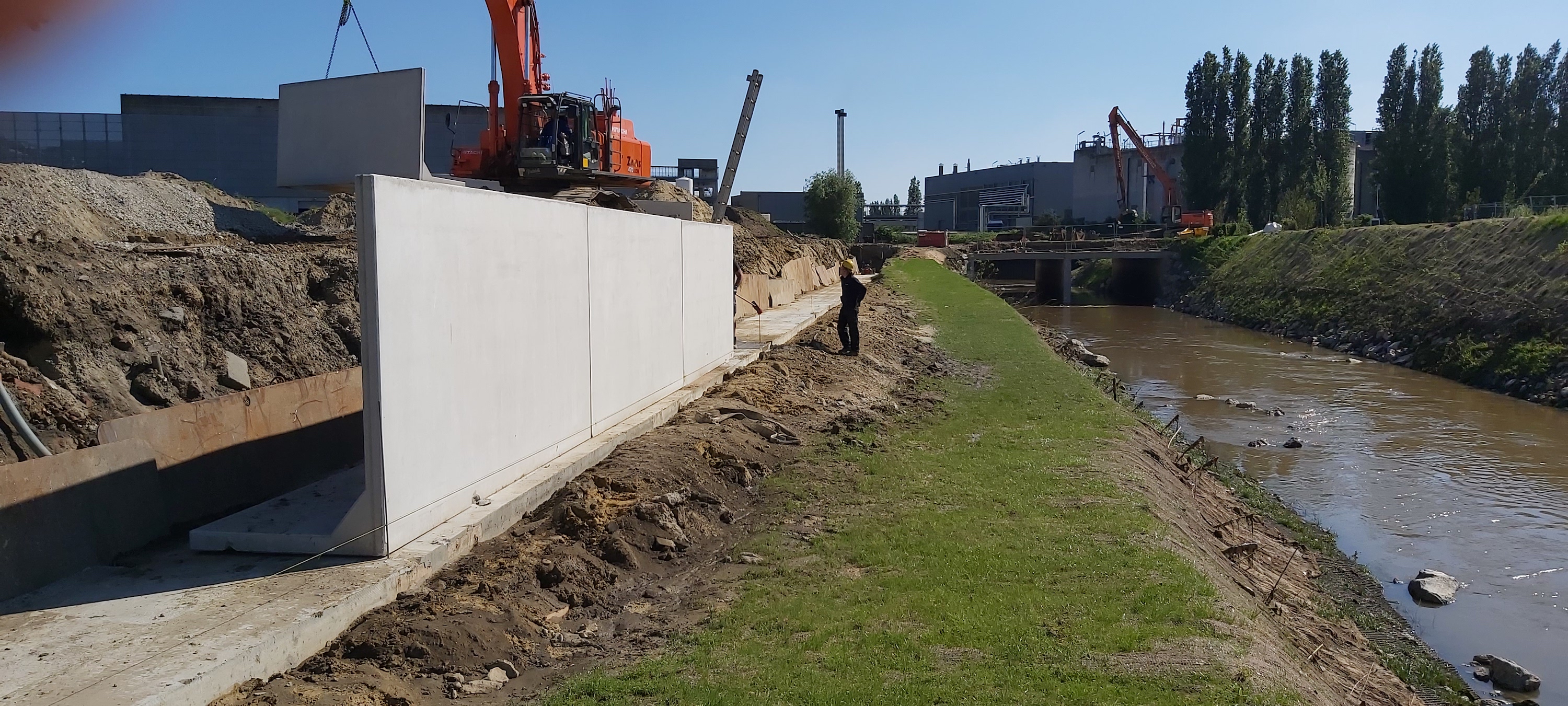 Opening of the Senne River and Creation of a Recreational Zone in Brussels 