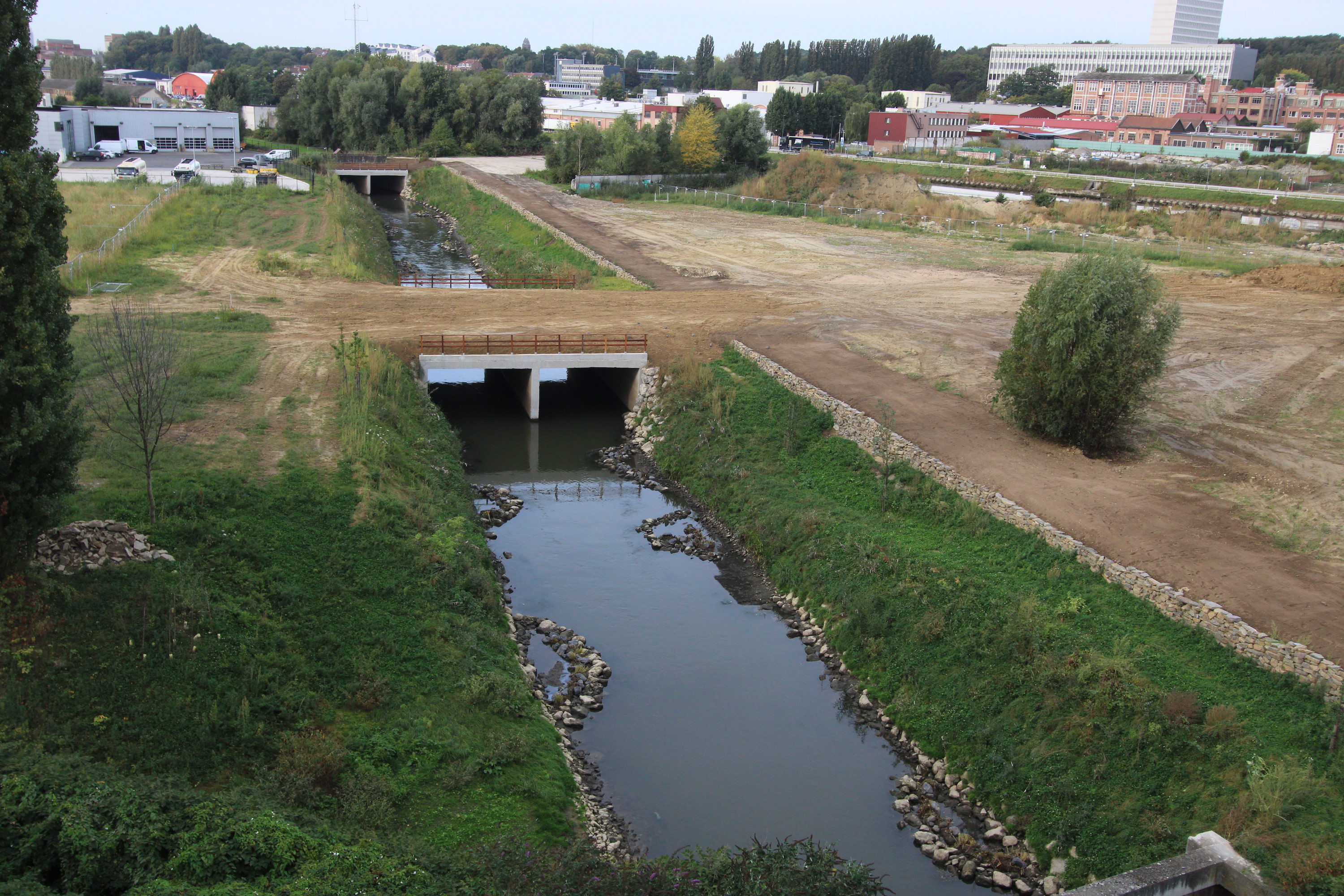 Opening of the Senne River and Creation of a Recreational Zone in Brussels