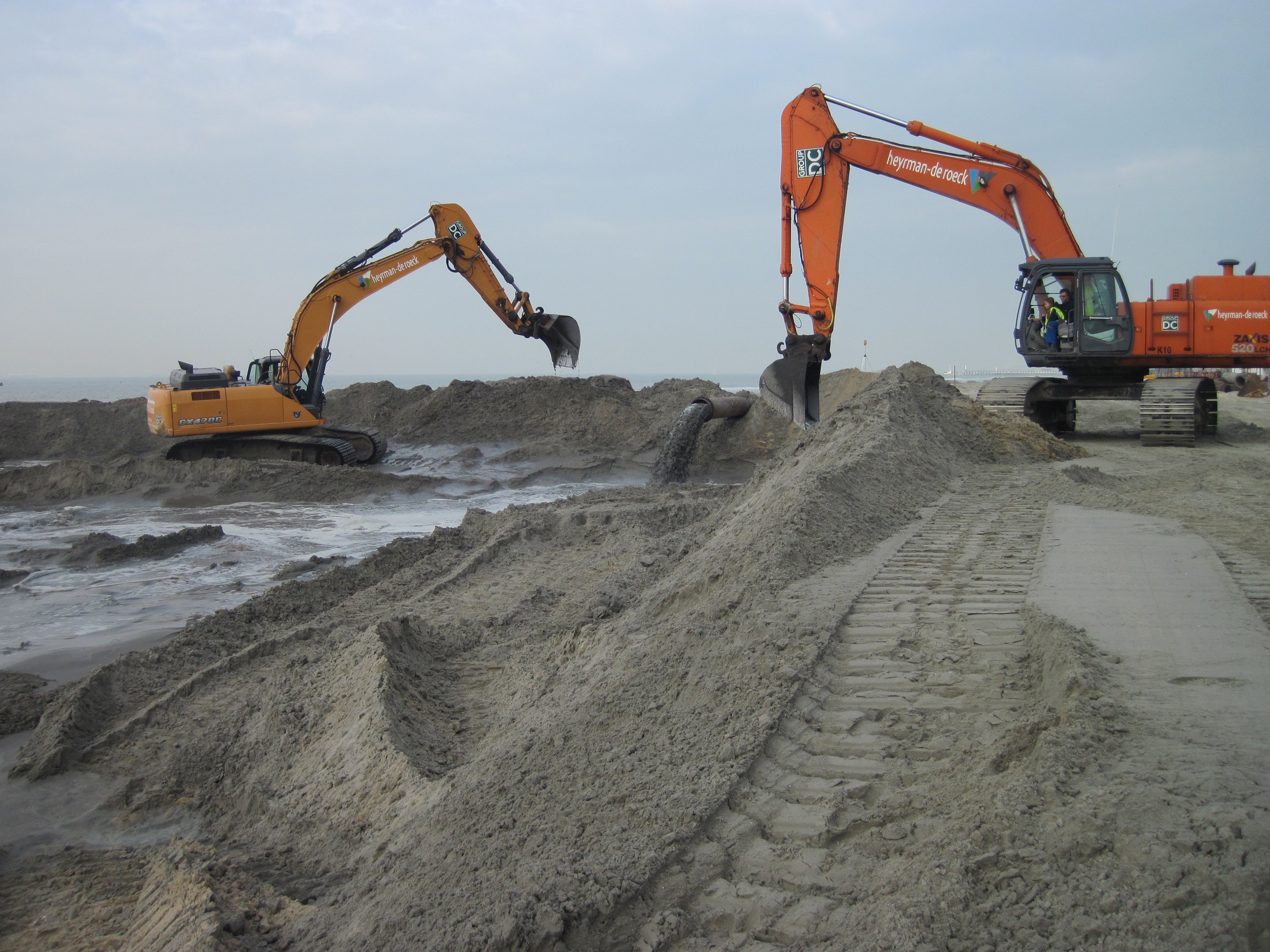 Beach replenishment